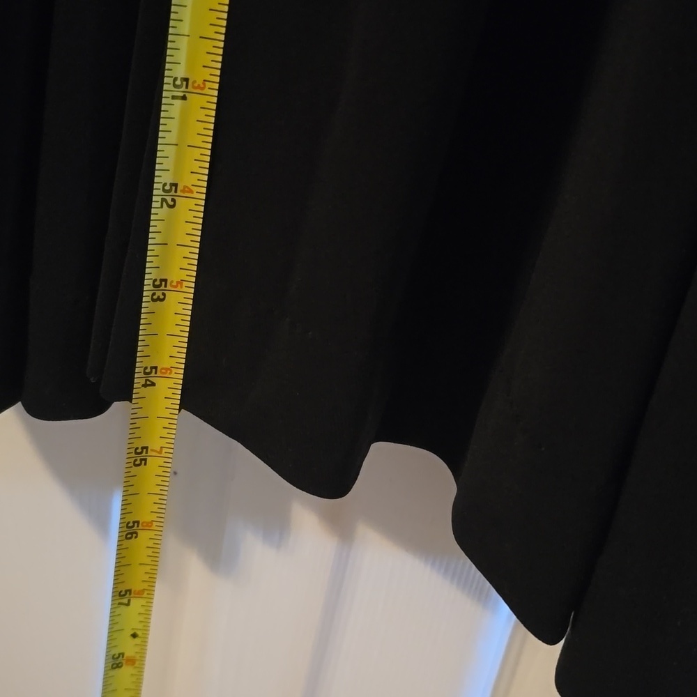 R&M Richards Black Maxi Dress with Sequin Detail And Built In Bra Size 6 (#9) - Picture 8 of 8